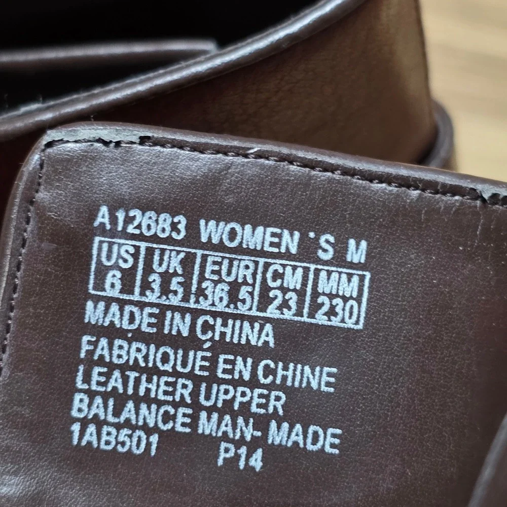 Rockport Adiprene by Adidas Wedge Ankle Boots Women's US 6 Brown‎ Leather Buckle